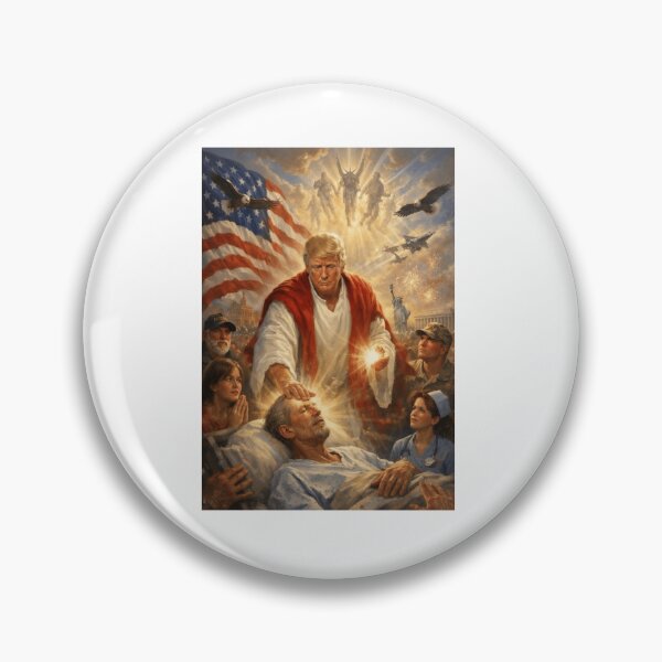 Item preview, Funny Trump Jesus designed and sold by RamneekFraty.