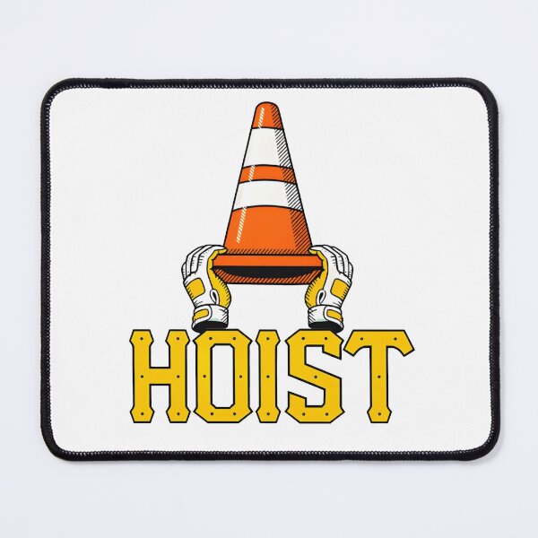 Item preview, HOIST The Traffic Cone, Funny Pittsburgh Baseball designed and sold by RamneekFraty.