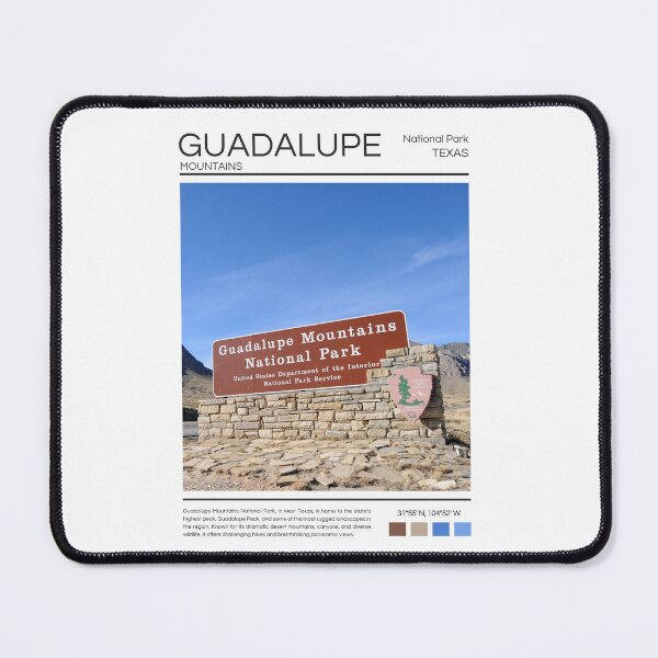 Item preview, Guadalupe Mountains National Park - Texas designed and sold by StudioRedKoala.