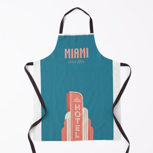 Item preview, Miami Florida Art Deco Miami Hotel designed and sold by NeuralVibe.