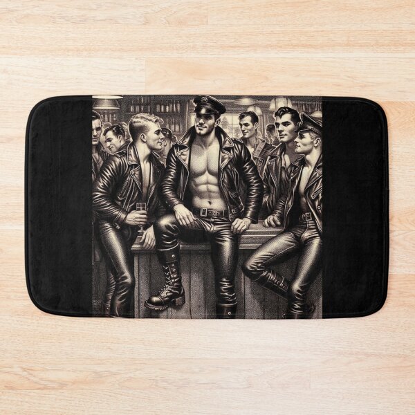 Item preview, Vintage Tom of Finland Clothing Tribute – To Sir With Love Gay Bar Leather Daddy designed and sold by ItsAKinkThing.