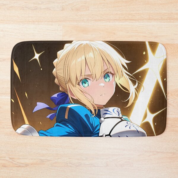 Item preview, Saber Fate Stay Night Golden Burst Armored Heroic Stance designed and sold by PMartistStudio.