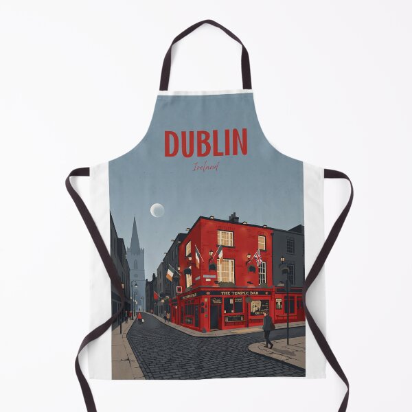 Item preview, Dublin Ireland Minimalist Dublin Cityscape designed and sold by NeuralVibe.