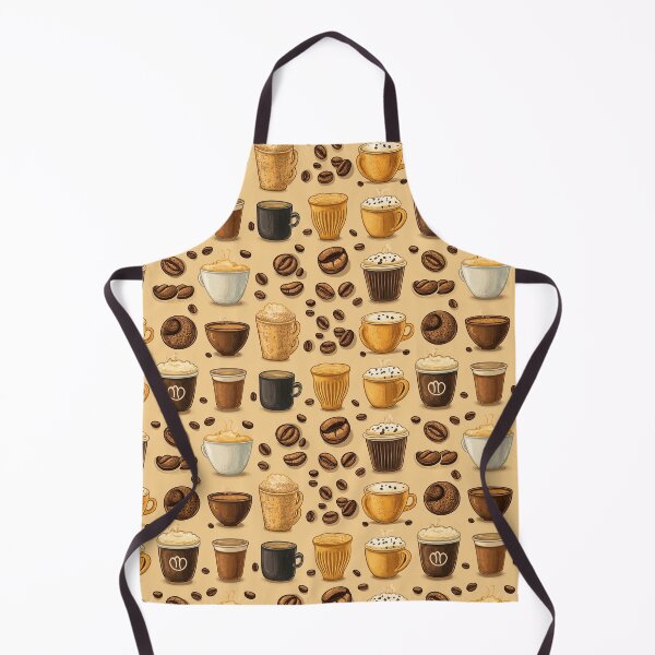 Artikelvorschau, Nahtloses Kaffeemuster entworfen und verkauft von Leylita Design.