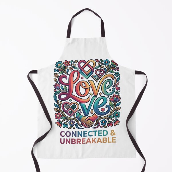 Item preview, Connected & Unbreakable | Vibrant Multicolor Love Story Art designed and sold by coolstuff87.