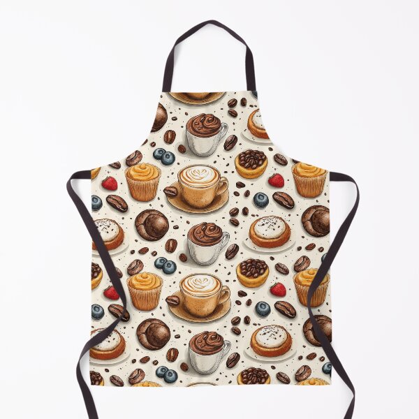 Item preview, Coffee Seamless Pattern designed and sold by Leylita Design.
