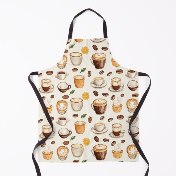 Item preview, Coffee Seamless Pattern designed and sold by Leylita Design.