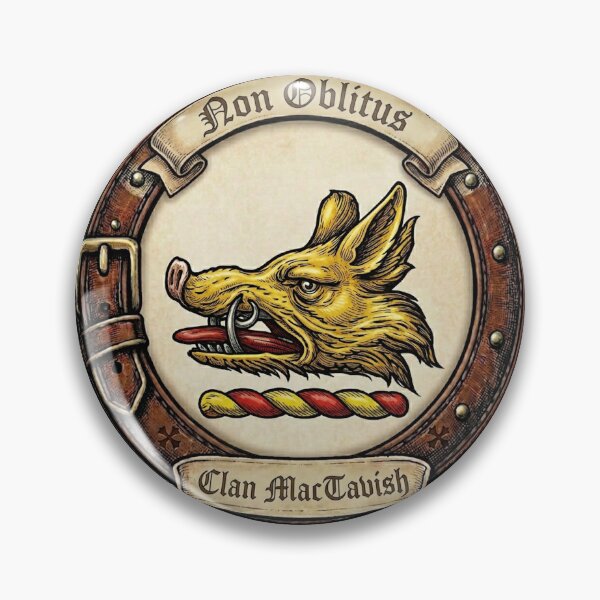 Item preview, Clan MacTavish Crest designed and sold by BagTown Clans.