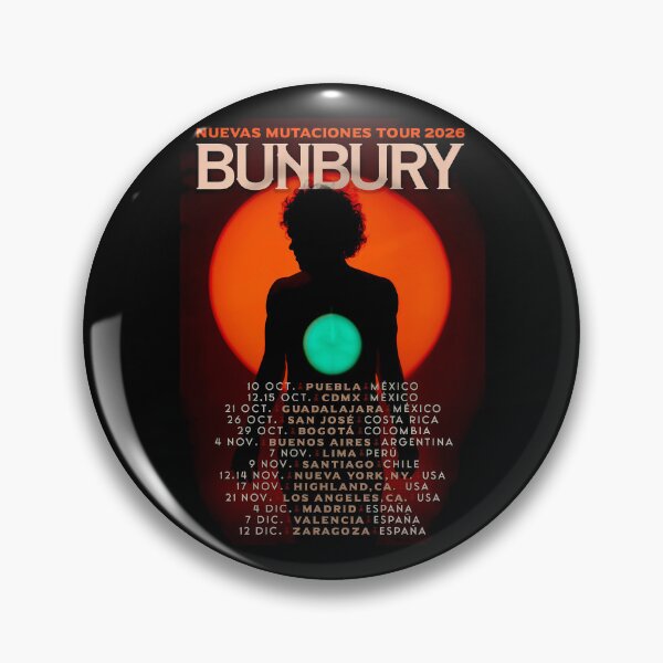 Item preview, nuevas mtaciones bunbury tour 2026 manapila designed and sold by ielorin.