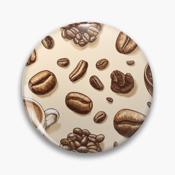 Item preview, Coffee Seamless Pattern designed and sold by Leylita Design.