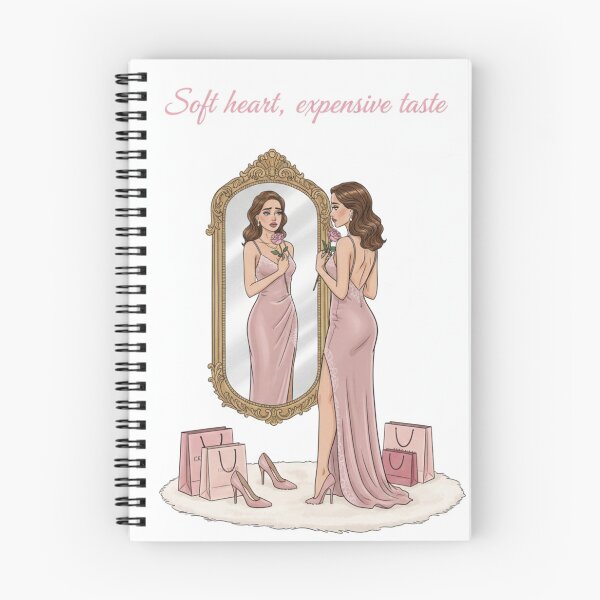 Item preview, Soft heart, expensive taste - Elegant feminine aesthetic  designed and sold by Mastalina99.