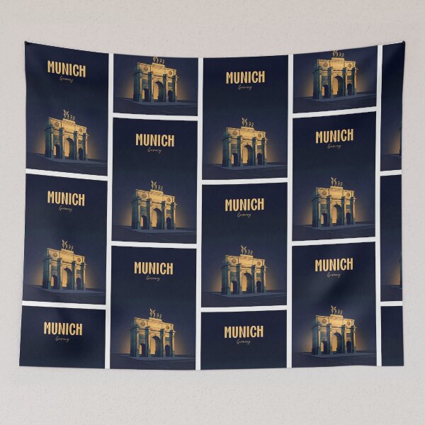 Item preview, Munich Germany Victory Arch designed and sold by NeuralVibe.