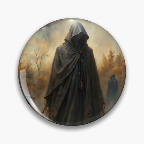 Item preview, Gothic Crow Cultist Tattered Cloak Art designed and sold by DarkHolyQueen.