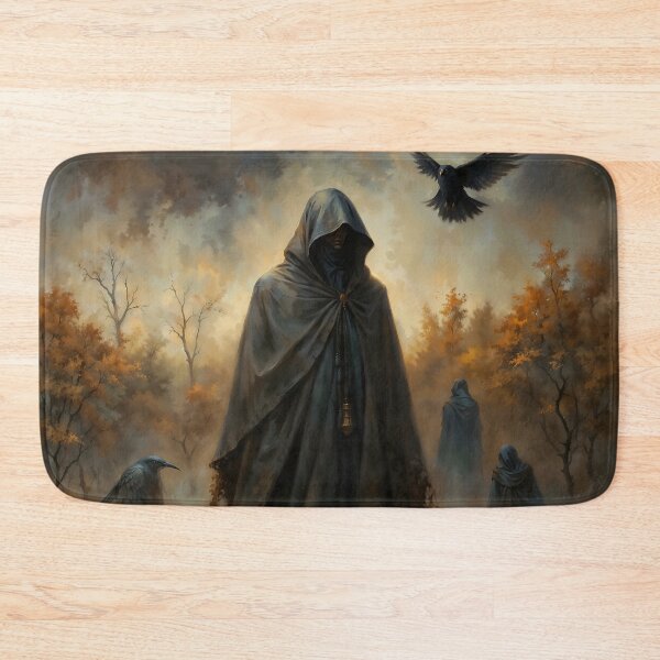 Item preview, Gothic Crow Cultist Tattered Cloak Art designed and sold by DarkHolyQueen.