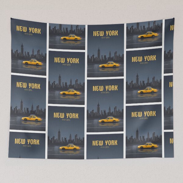 Item preview, New York City Yellow Taxi designed and sold by NeuralVibe.