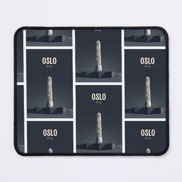 Artikelvorschau, Oslo Norwegen Vigeland Park Monolith entworfen und verkauft von NeuralVibe.