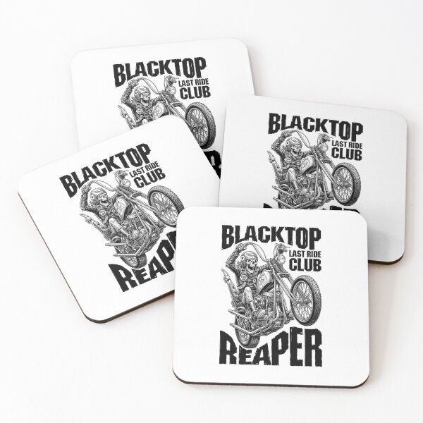 Item preview, Motorbike Motorcycle Funny Biker Skeleton Blacktop Reaper designed and sold by GrandeDuc.