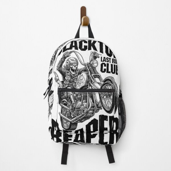 Item preview, Motorbike Motorcycle Funny Biker Skeleton Blacktop Reaper designed and sold by GrandeDuc.