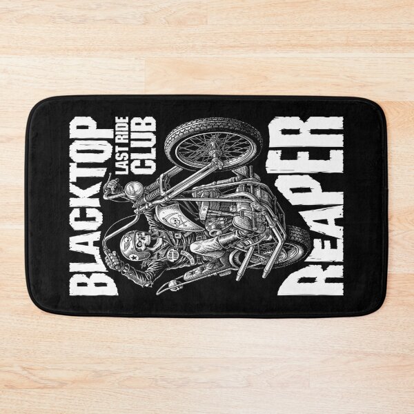 Item preview, Motorbike Motorcycle Funny Biker Skeleton Blacktop Reaper designed and sold by GrandeDuc.