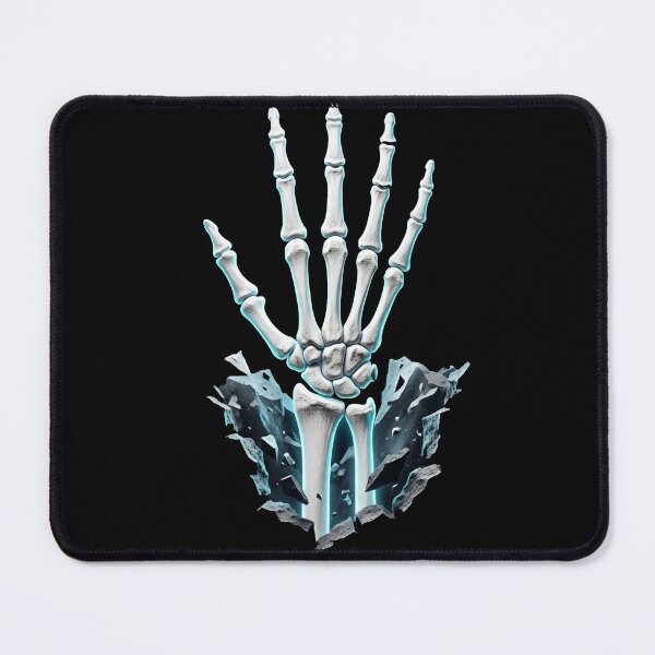 Item preview, Skeleton Hand Breaking Through designed and sold by Stickersdevelop.