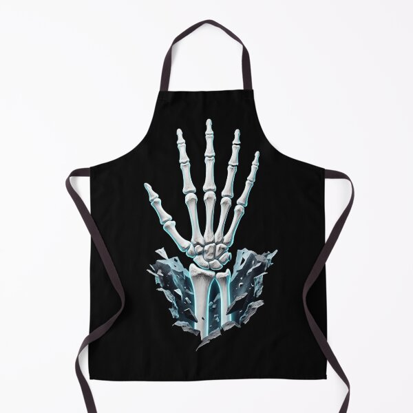 Item preview, Skeleton Hand Breaking Through designed and sold by Stickersdevelop.