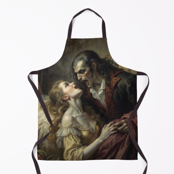 Item preview, Vampire Seduction Gothic Horror Romance Art designed and sold by DarkHolyQueen.