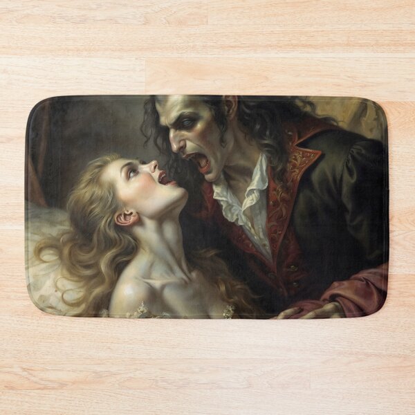 Item preview, Vampire Seduction Gothic Horror Romance Art designed and sold by DarkHolyQueen.