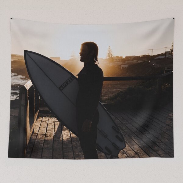 Item preview, Sunset Surf - Middleton South Australia designed and sold by Tash Mohring.