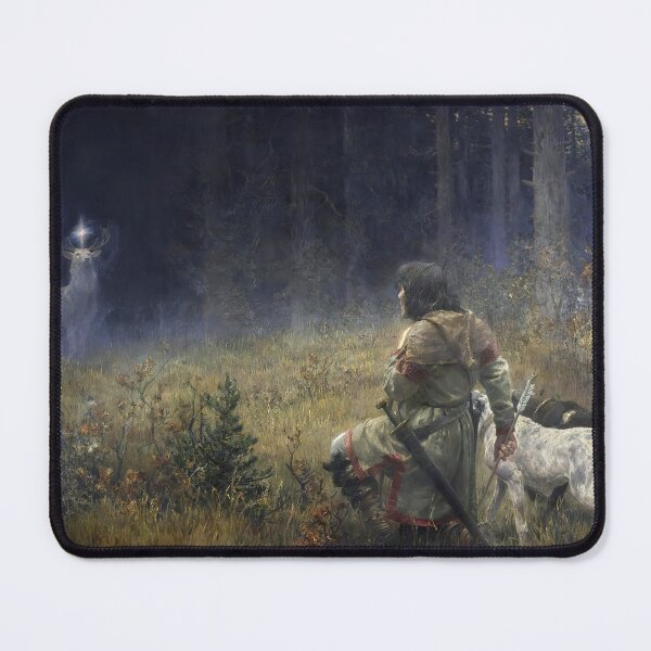 Item preview, The Vision of St. Hubert designed and sold by Craphe.