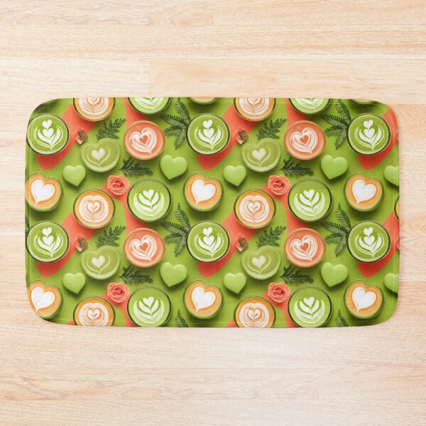 Item preview, Matcha Cups Seamless Pattern designed and sold by Leylita Design.