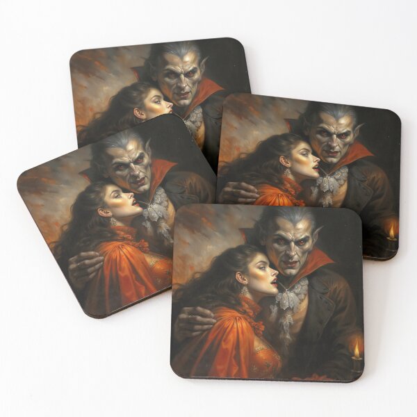 Item preview, Eternal Vampire Love Gothic Romance Portrait designed and sold by DarkHolyQueen.