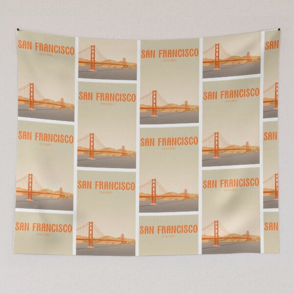 Item preview, San Francisco California Golden Gate Bridge designed and sold by NeuralVibe.