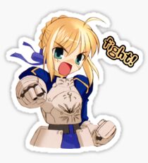 Saber - Fight! Sticker