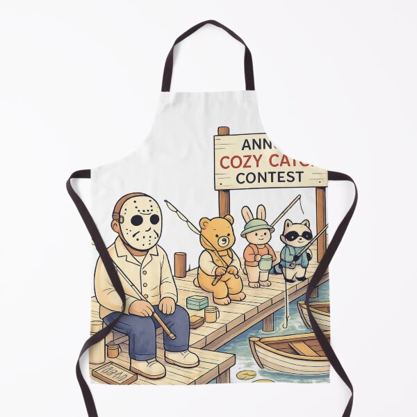 Item preview, Annual Cozy Catch Contest Funny Fishing Design designed and sold by SoftSproutstu.
