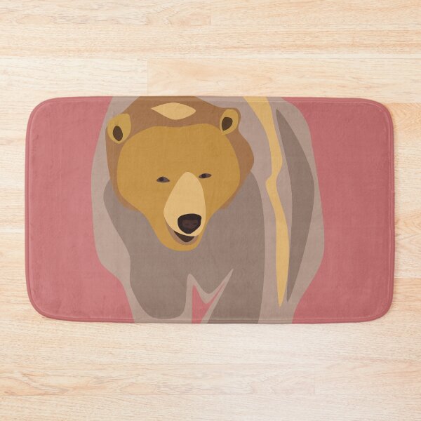 Item preview, Minimal Bear Design – 3 Colour Wildlife Art designed and sold by mozou.
