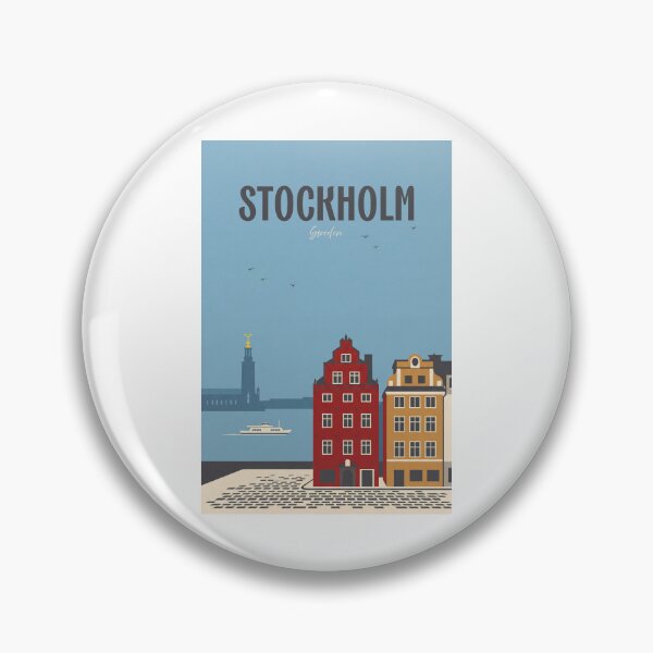 Artikelvorschau, Stockholm, Schweden, Gamla Stan entworfen und verkauft von NeuralVibe.