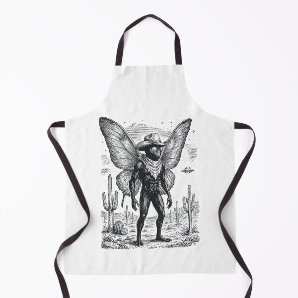 Item preview, Mothman Cowboy Vintage Engraving Desert Surrealism designed and sold by Krasnovaovaova.