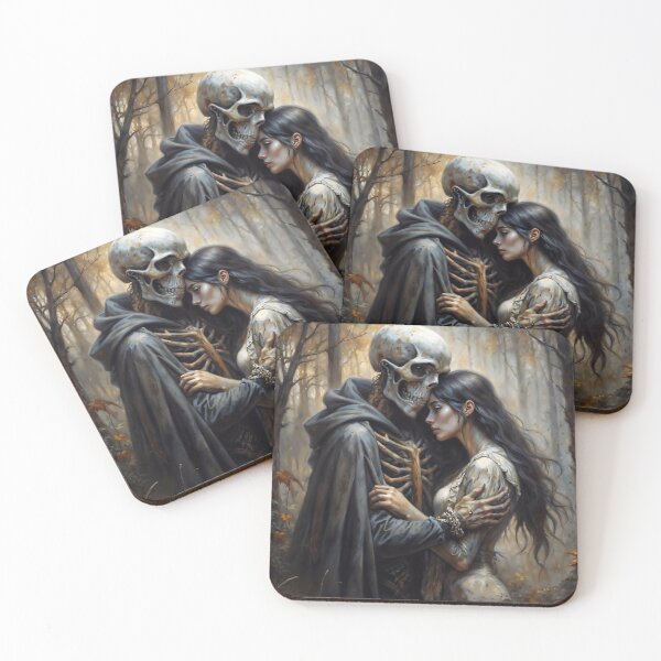 Item preview, Skeleton Bodyguard Gothic Romance Portrait designed and sold by DarkHolyQueen.