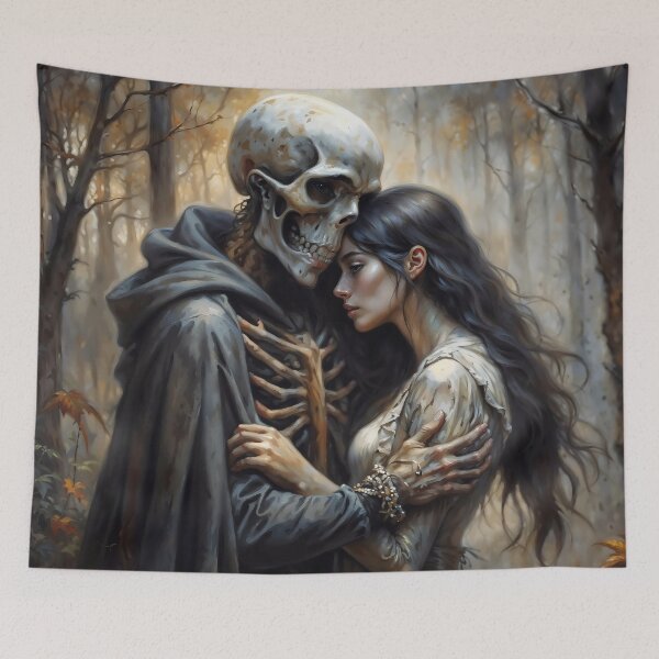 Item preview, Skeleton Bodyguard Gothic Romance Portrait designed and sold by DarkHolyQueen.