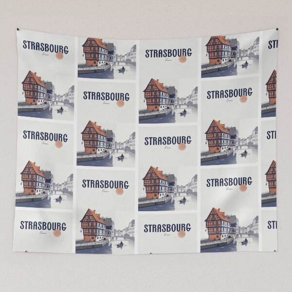Item preview, Strasbourg France Strasbourg Canal designed and sold by NeuralVibe.