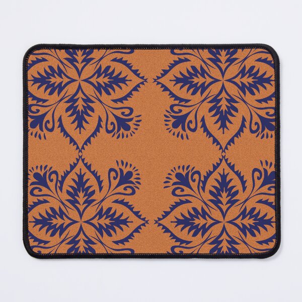 Item preview, Ikat diamond pattern with ethnic tribal borders designed and sold by AdesignbyG.