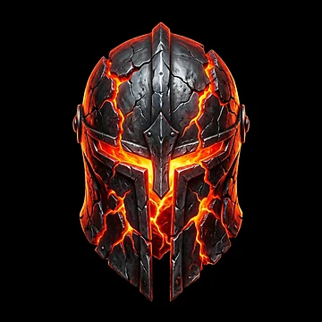 Artwork thumbnail, Dark Knight Rage Helmet by Stickersdevelop