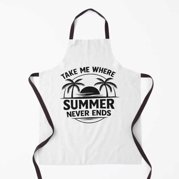 Item preview, Take Me Where Summer Never Ends,beach life designed and sold by CloudyPress.