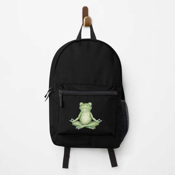 Item preview, Vintage Cute Frog Yoga Meditation Lover designed and sold by SOUFIANE1991.