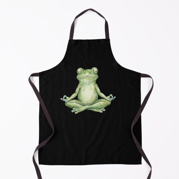 Item preview, Vintage Cute Frog Yoga Meditation Lover designed and sold by SOUFIANE1991.
