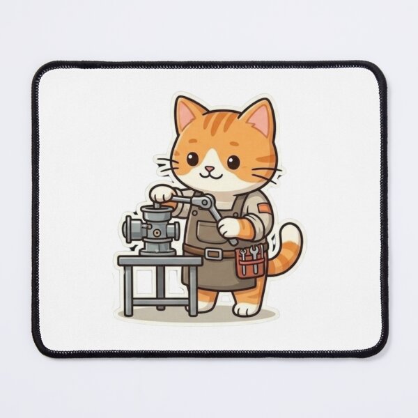 Item preview, Handyman Cat - Expert Repair & Maintenance designed and sold by anandariki.