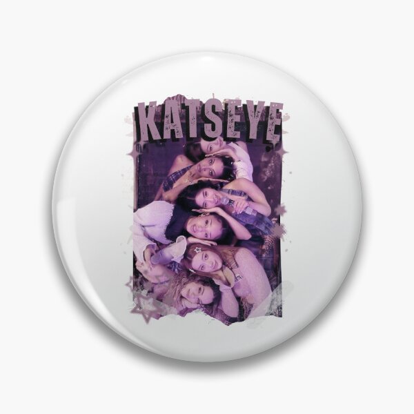 Item preview, KATEYE Kpop Y2K Group Black and White Collage Digital Art Portrait designed and sold by AJUNICE STUDIO.