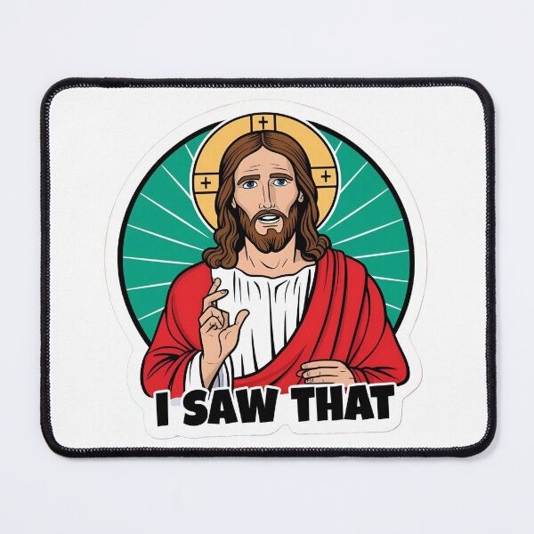Item preview, Jesus “I Saw That” Funny Christian Meme | Religious Humor Design designed and sold by Souzian.