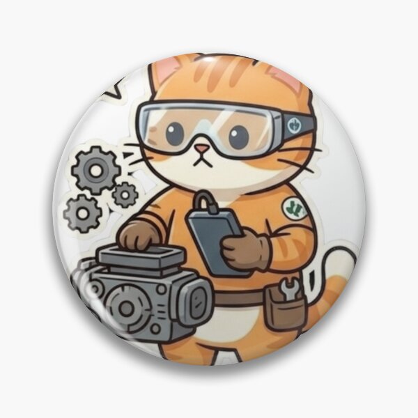 Item preview, Field Technician Cat - Diagnostic Specialist designed and sold by anandariki.