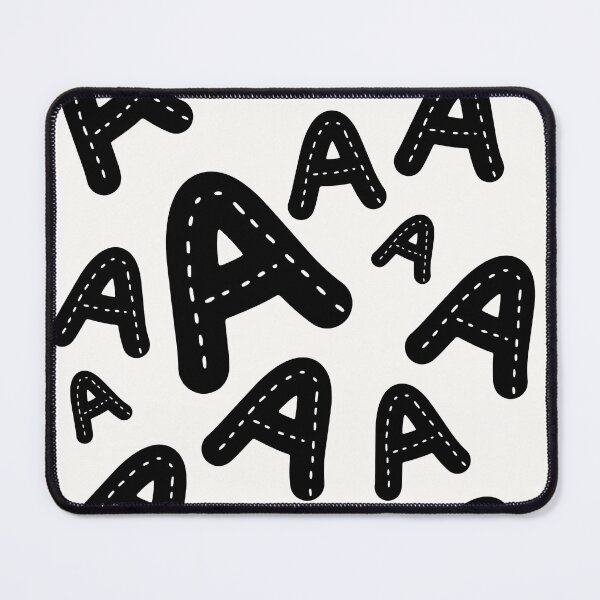 Item preview, Playful Dotted Letter A - Learning & Letters Pattern designed and sold by RM-Journey.